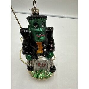 Christopher Radko Frankie Baby Gem Halloween Christmas Ornament 3.5” VINTAGE